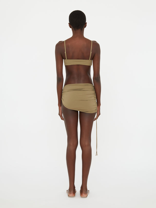 Ruched Prong Bandeau