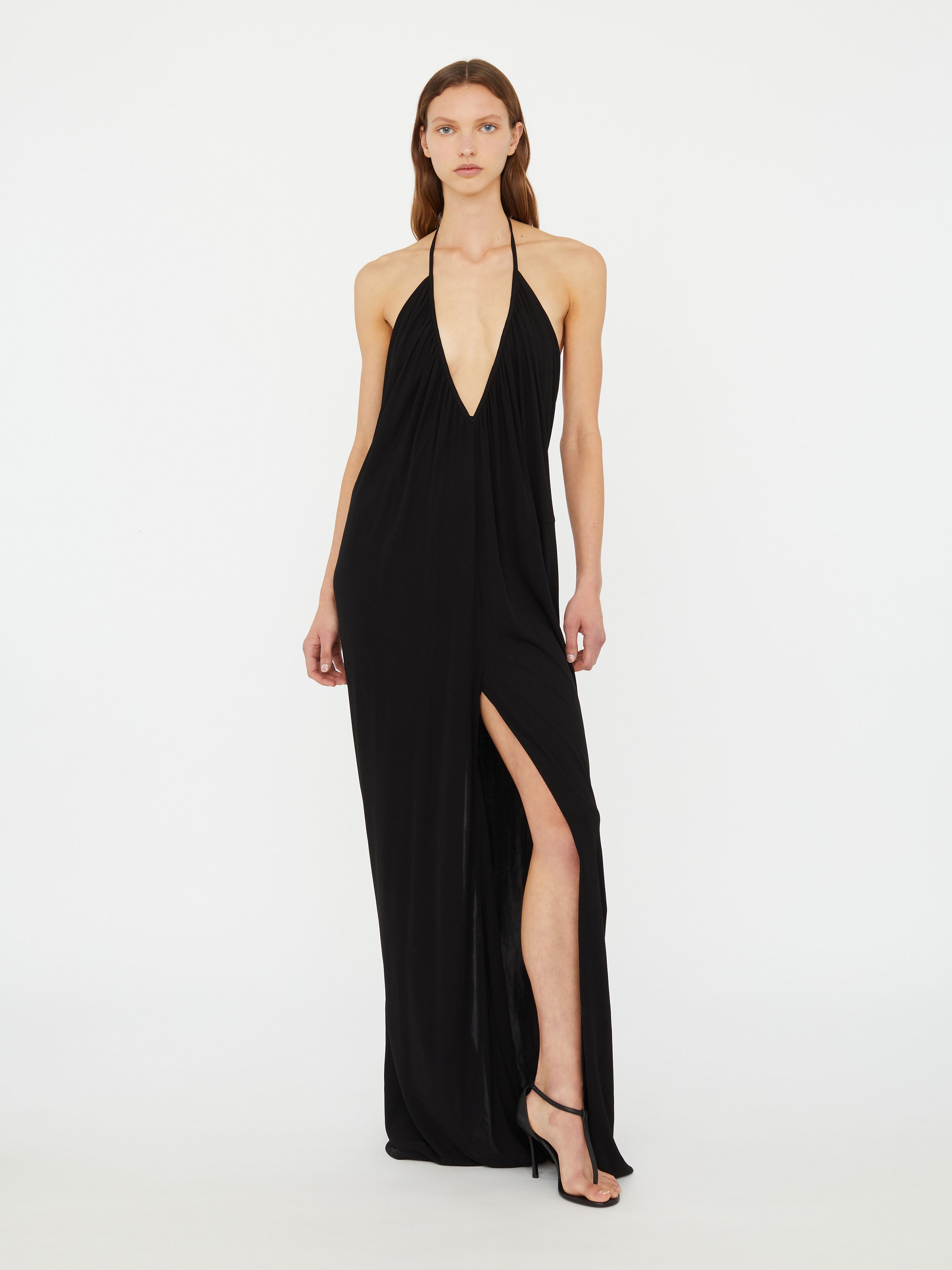 Cowled Halter Jumpsuit