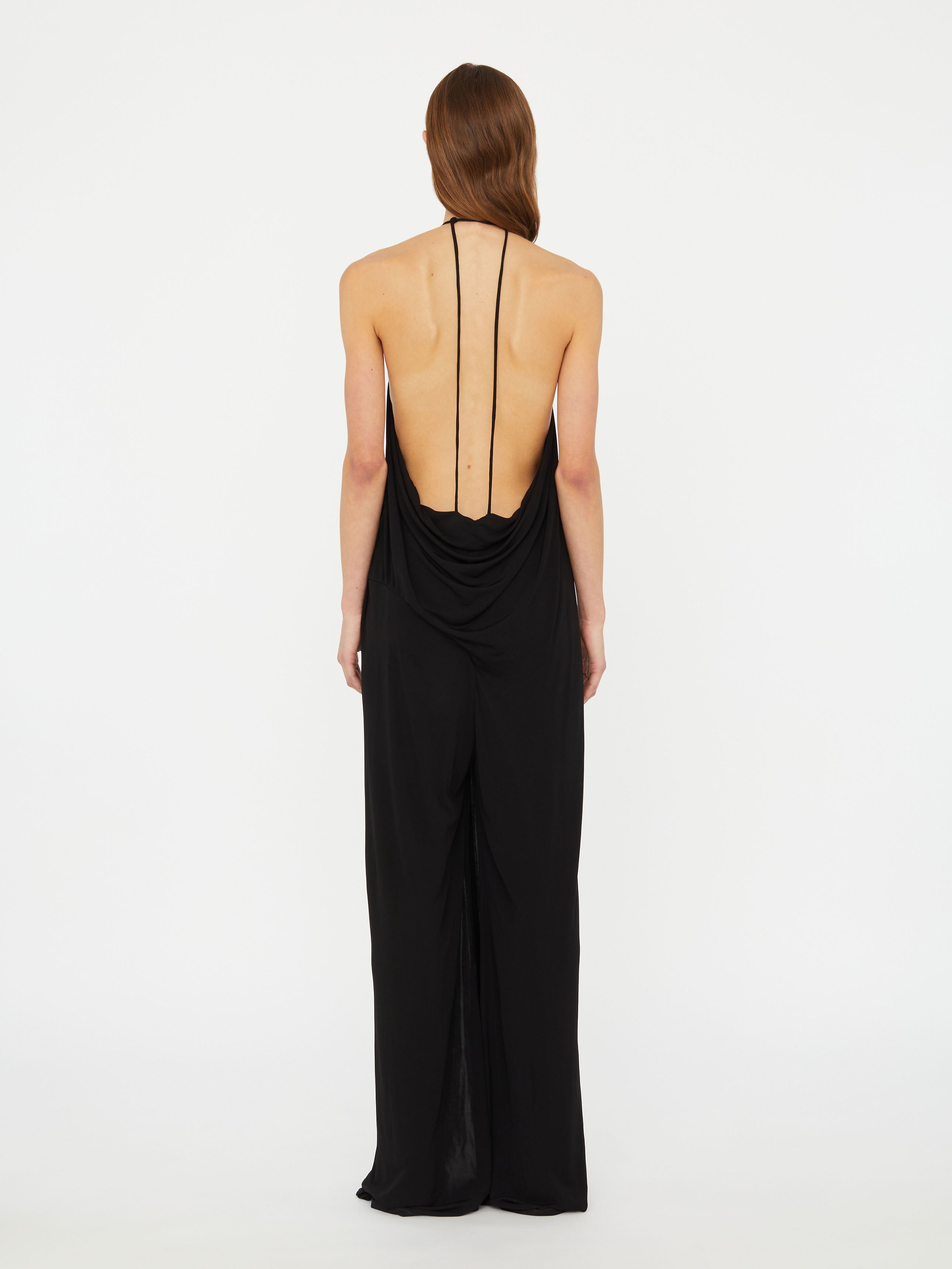 Cowled Halter Jumpsuit