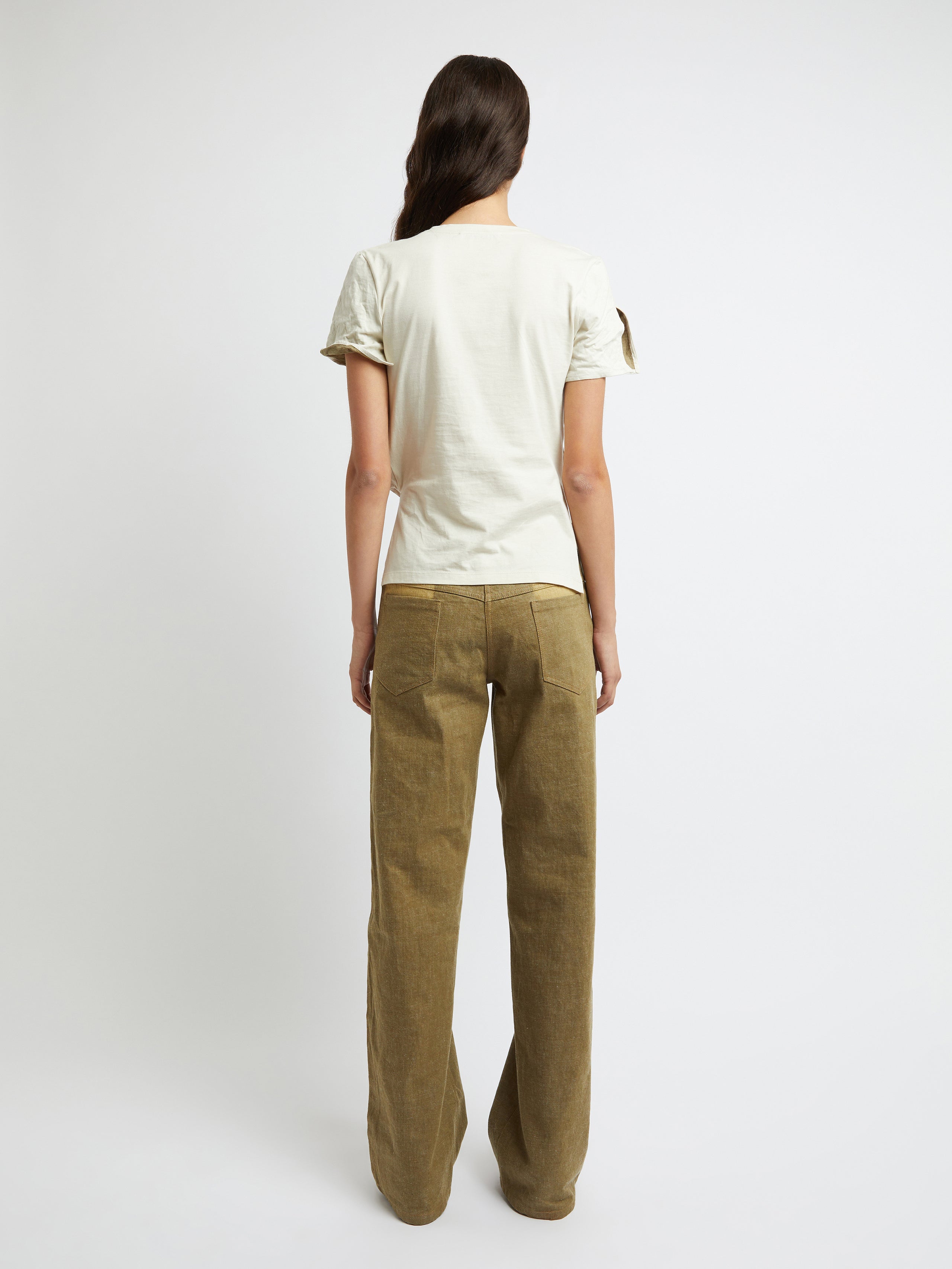 Nacreous Crushed Tee