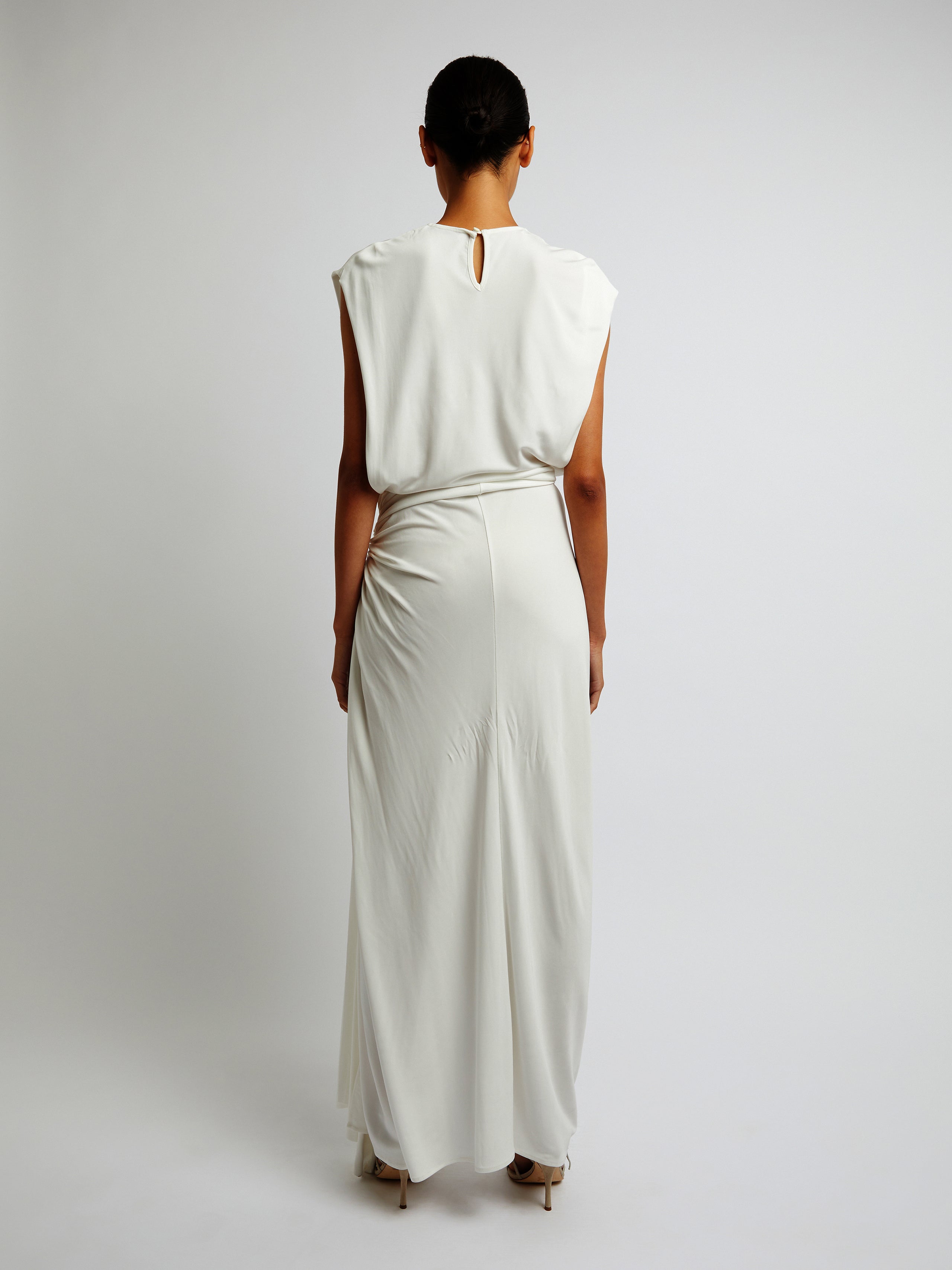 Arced Palm Tank Dress