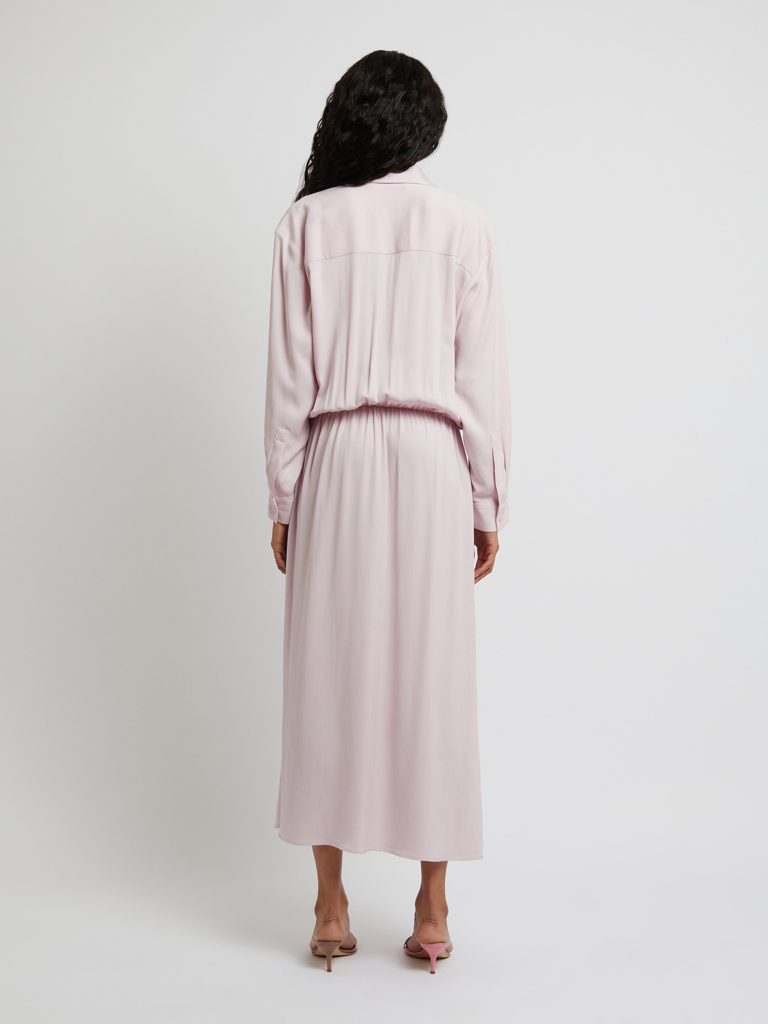 Wrapped Shirt Dress