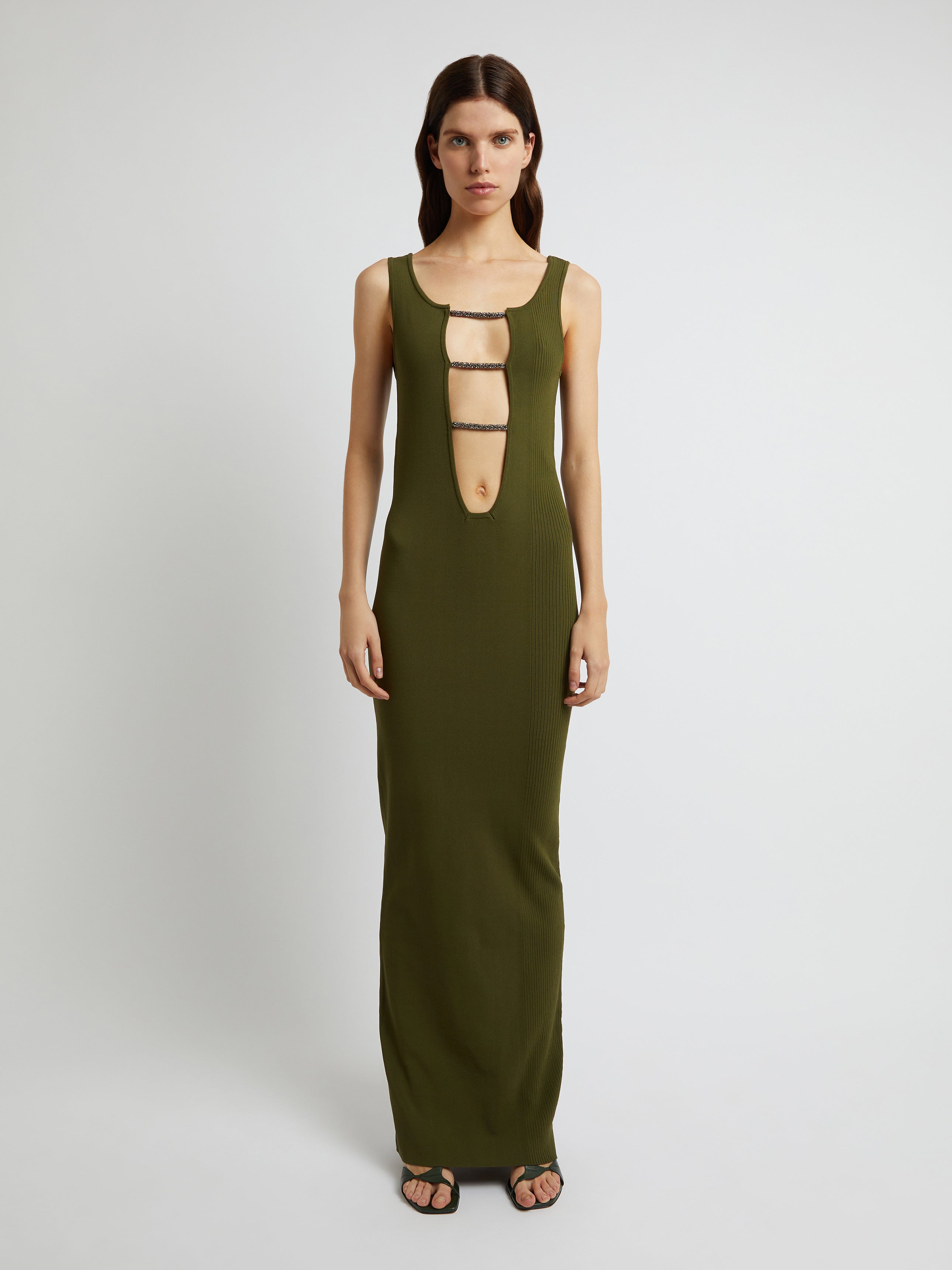 Crystalline Lattice Tank Dress