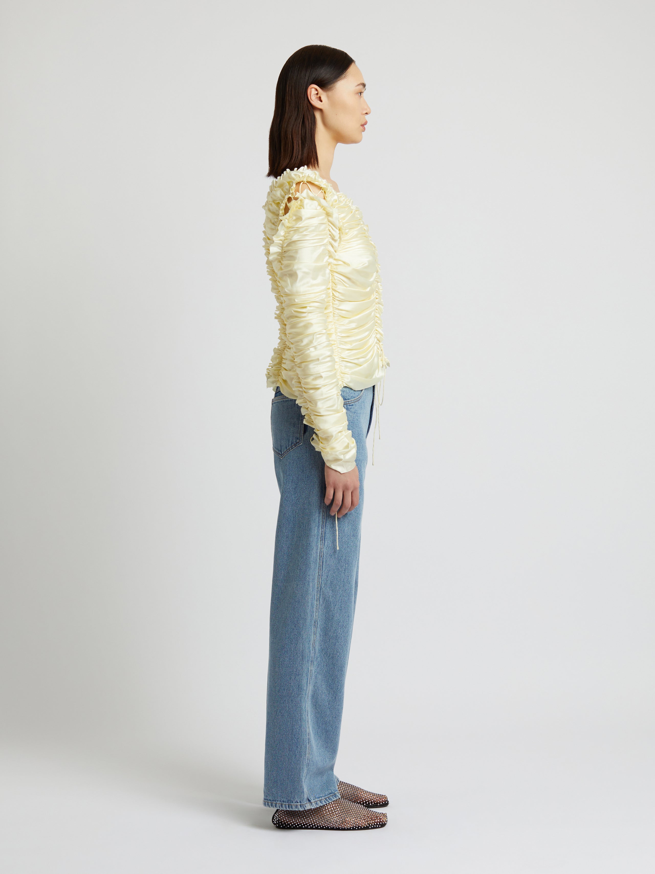 Sequence Silk Top