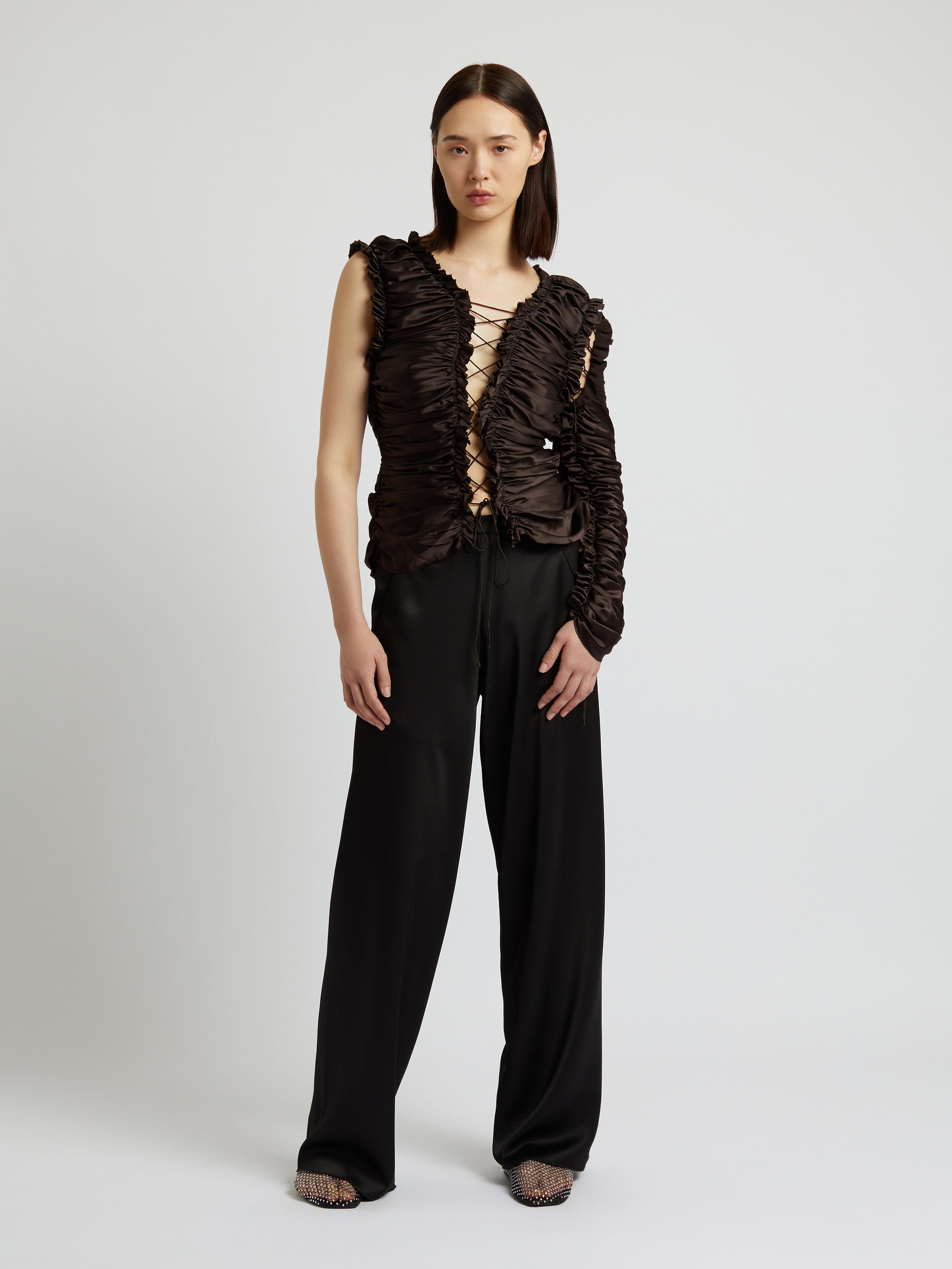 Sequence Silk Top