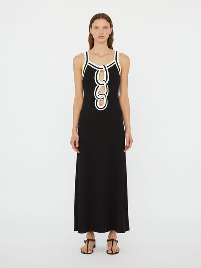 Multi Verner Linked Chain Dress