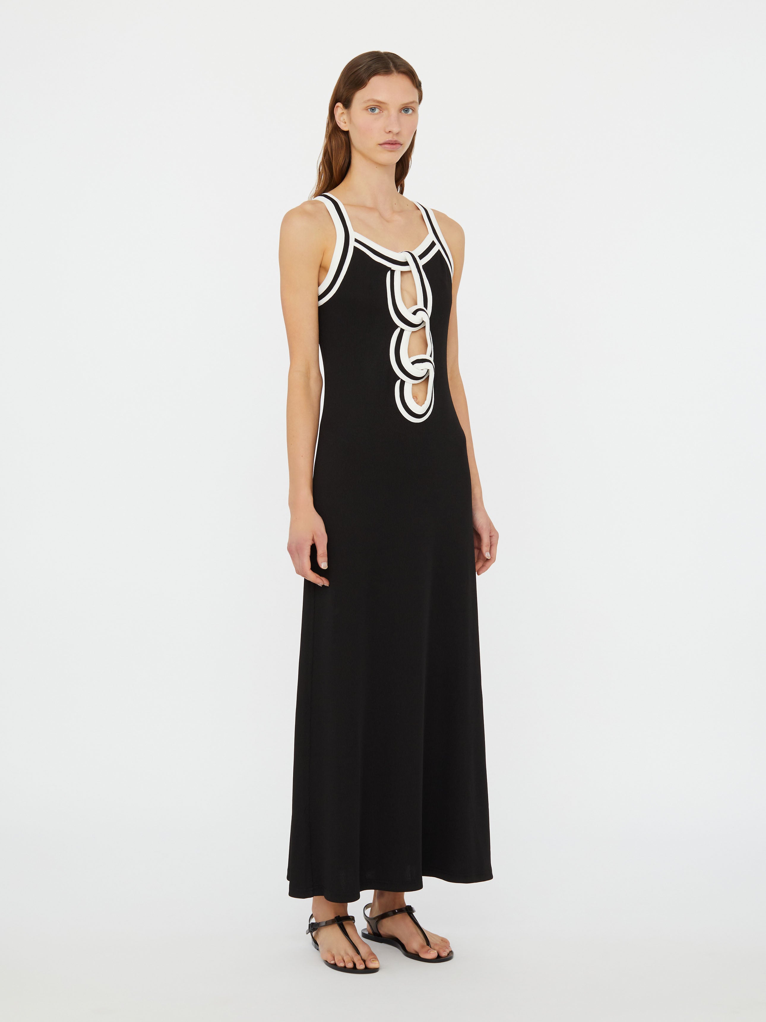 Multi Verner Linked Chain Dress