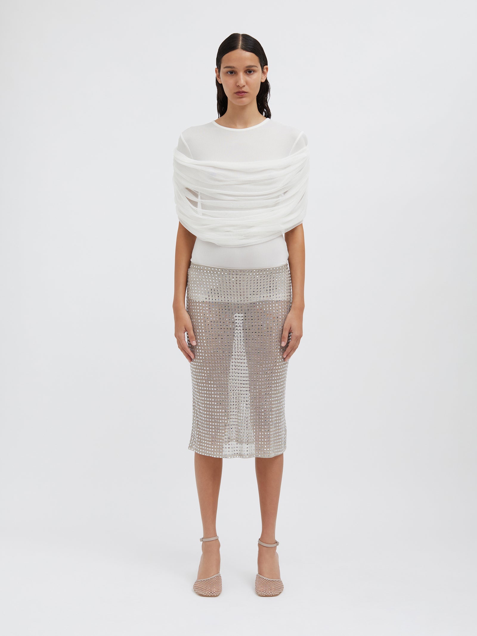 Cristalla Knit Skirt