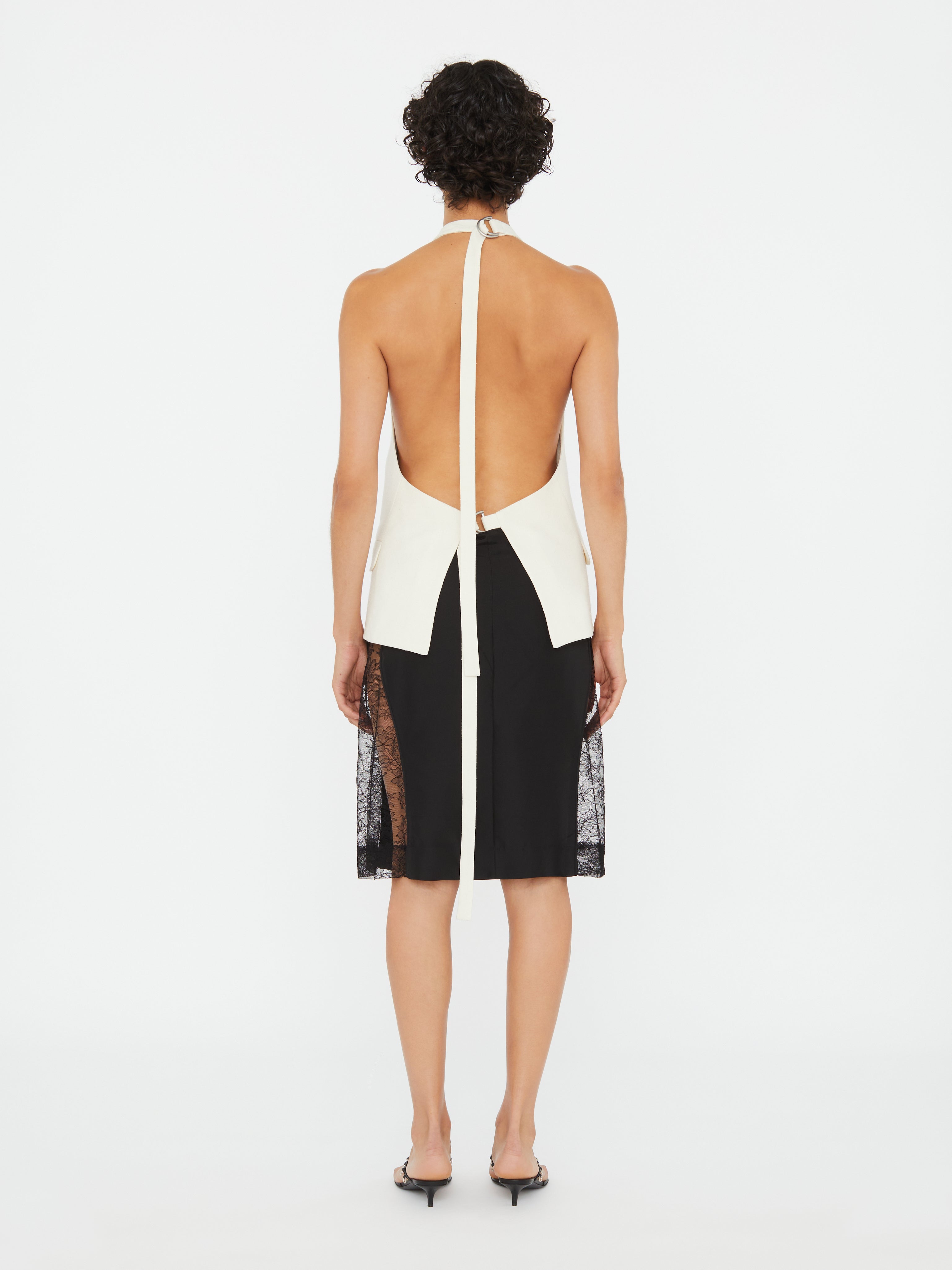 Tuxedo Contrast Silk Vest