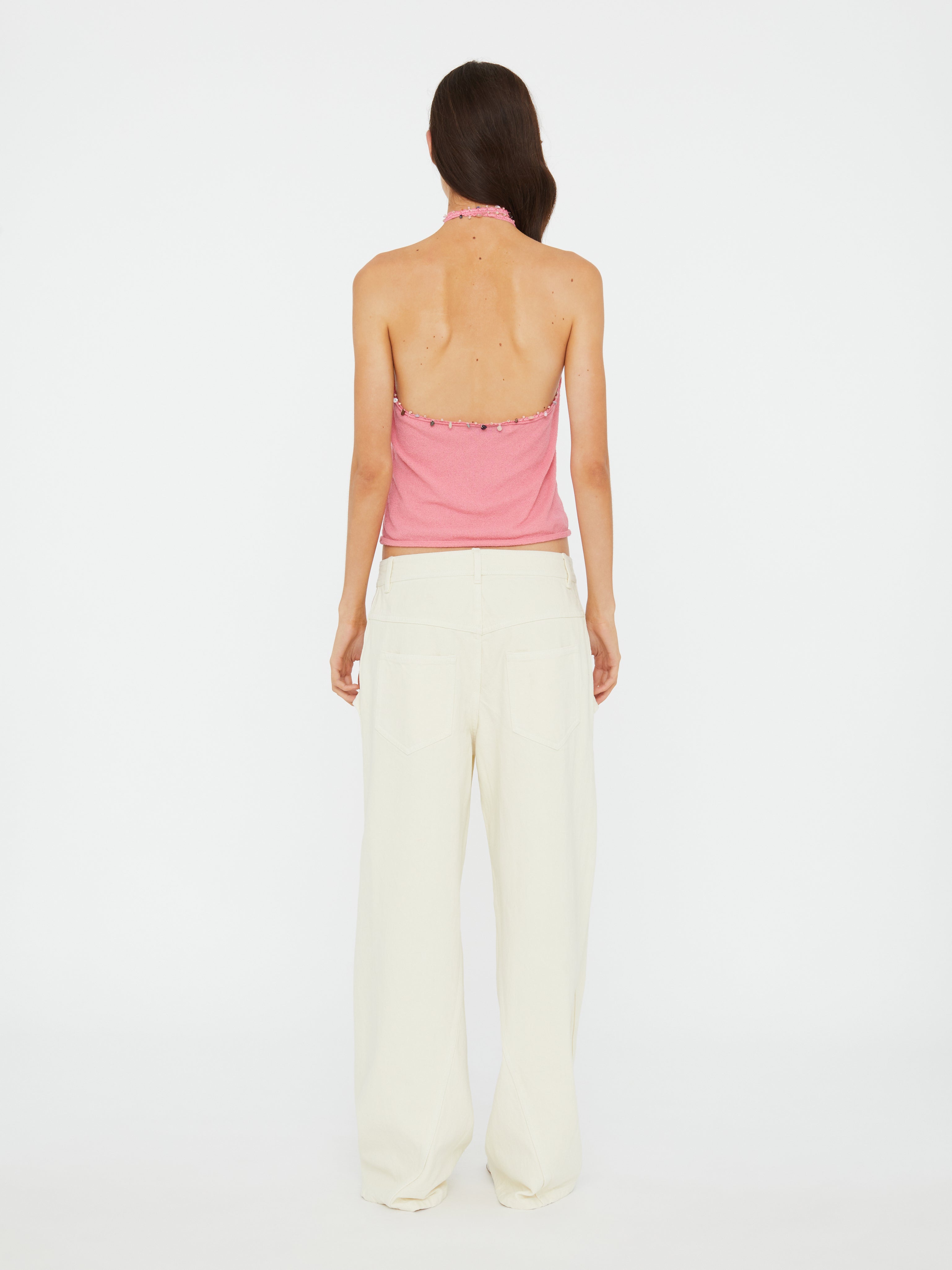 Beach Quartz Halter Tank