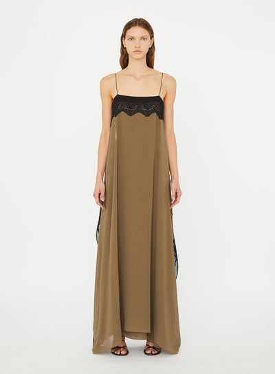 Verve Lace Floating Silk Dress