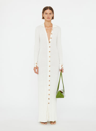 Sundial Shell Knit Cardigan Dress