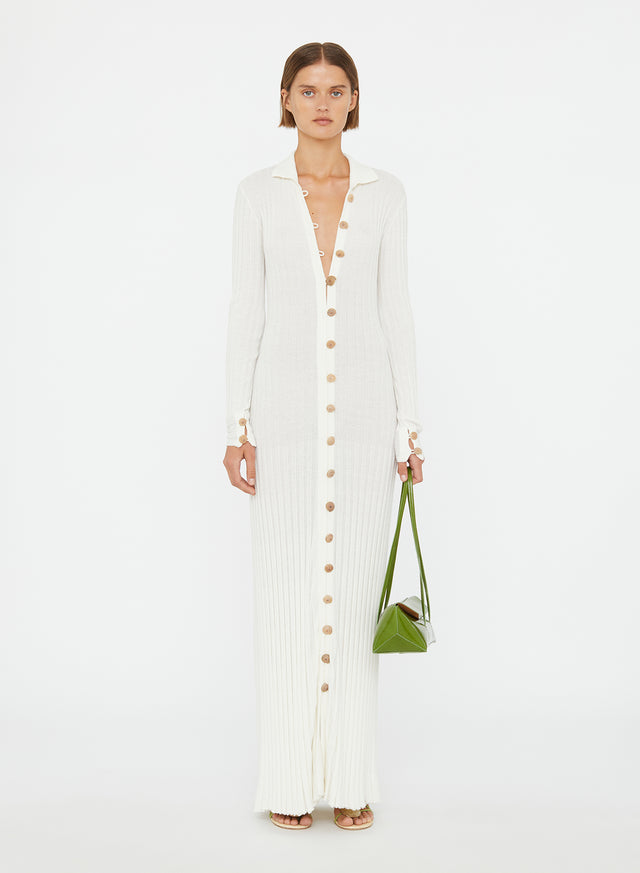 Sundial Shell Knit Cardigan Dress