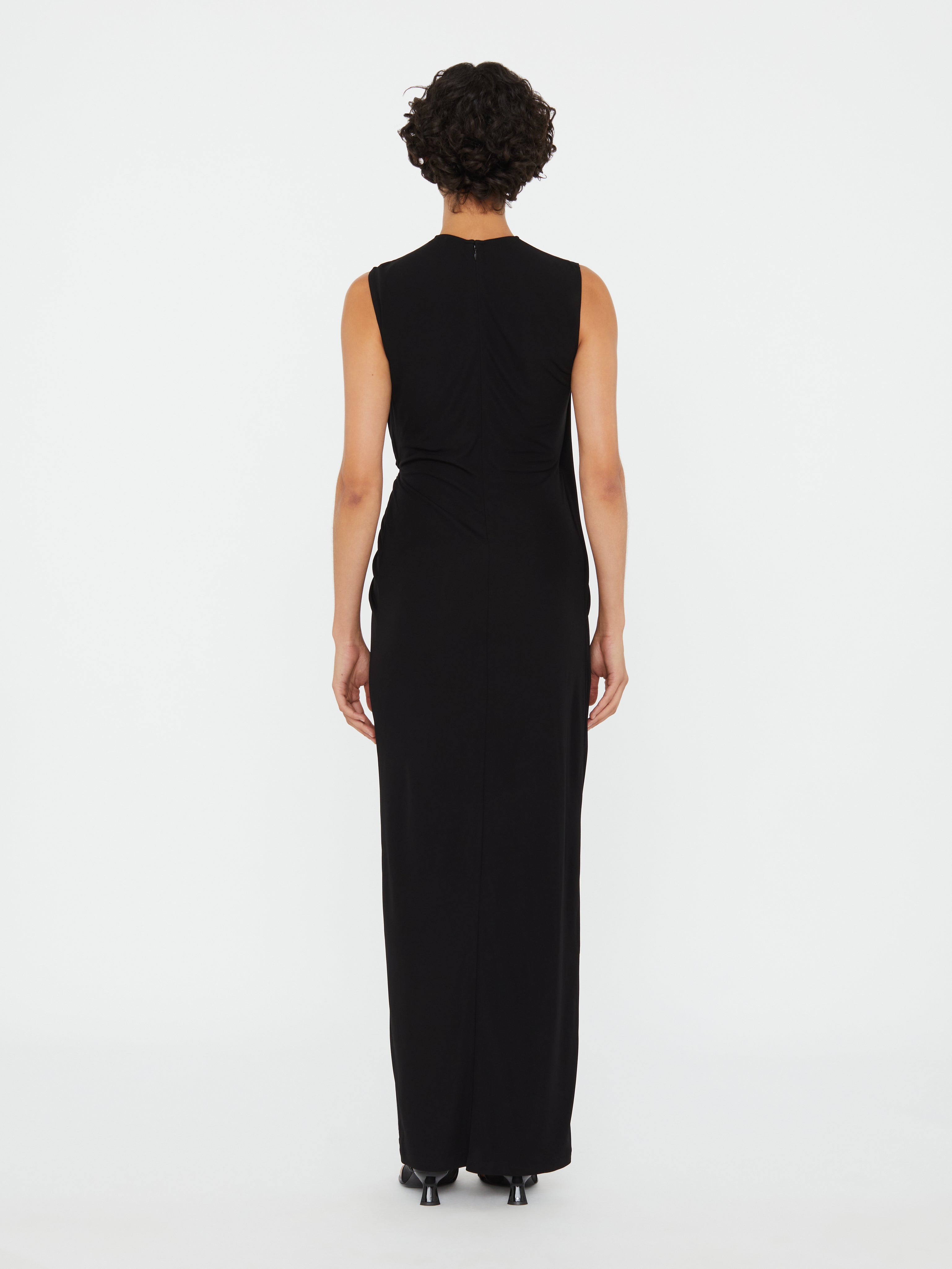 Encased Nature Suspended Jersey Tank Dress