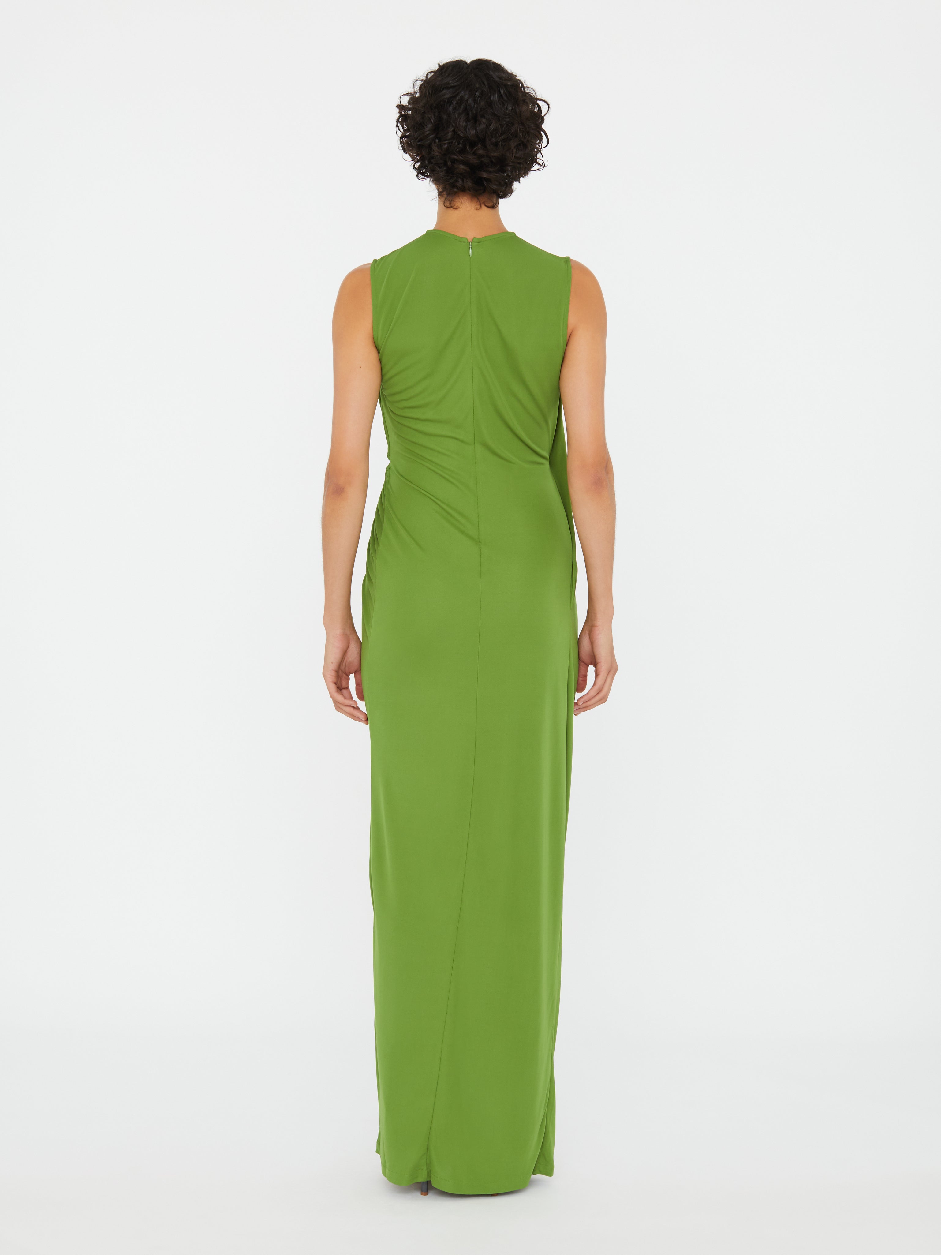 Encased Nature Suspended Jersey Tank Dress
