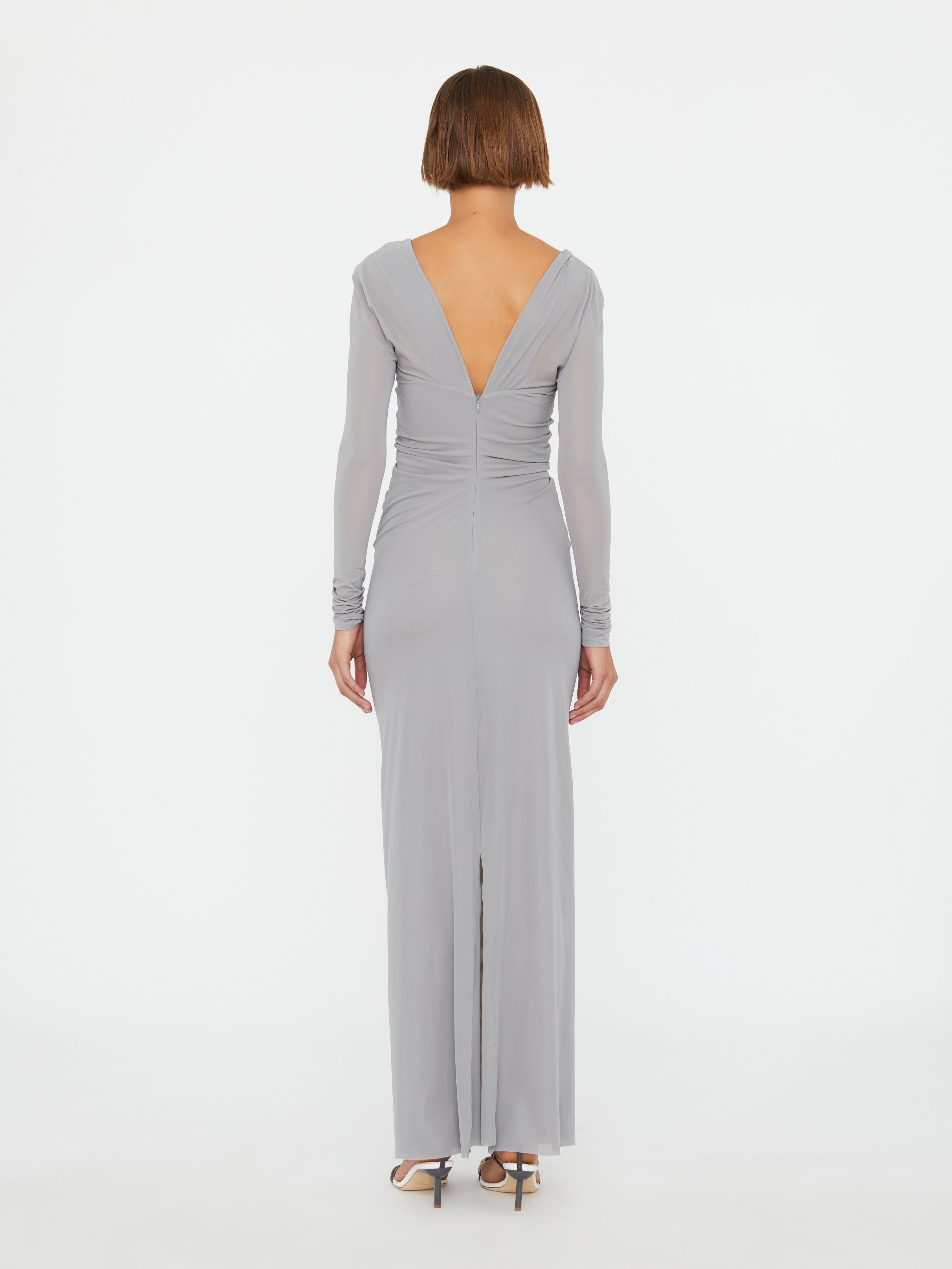 Moulded Venus Shawl Dress