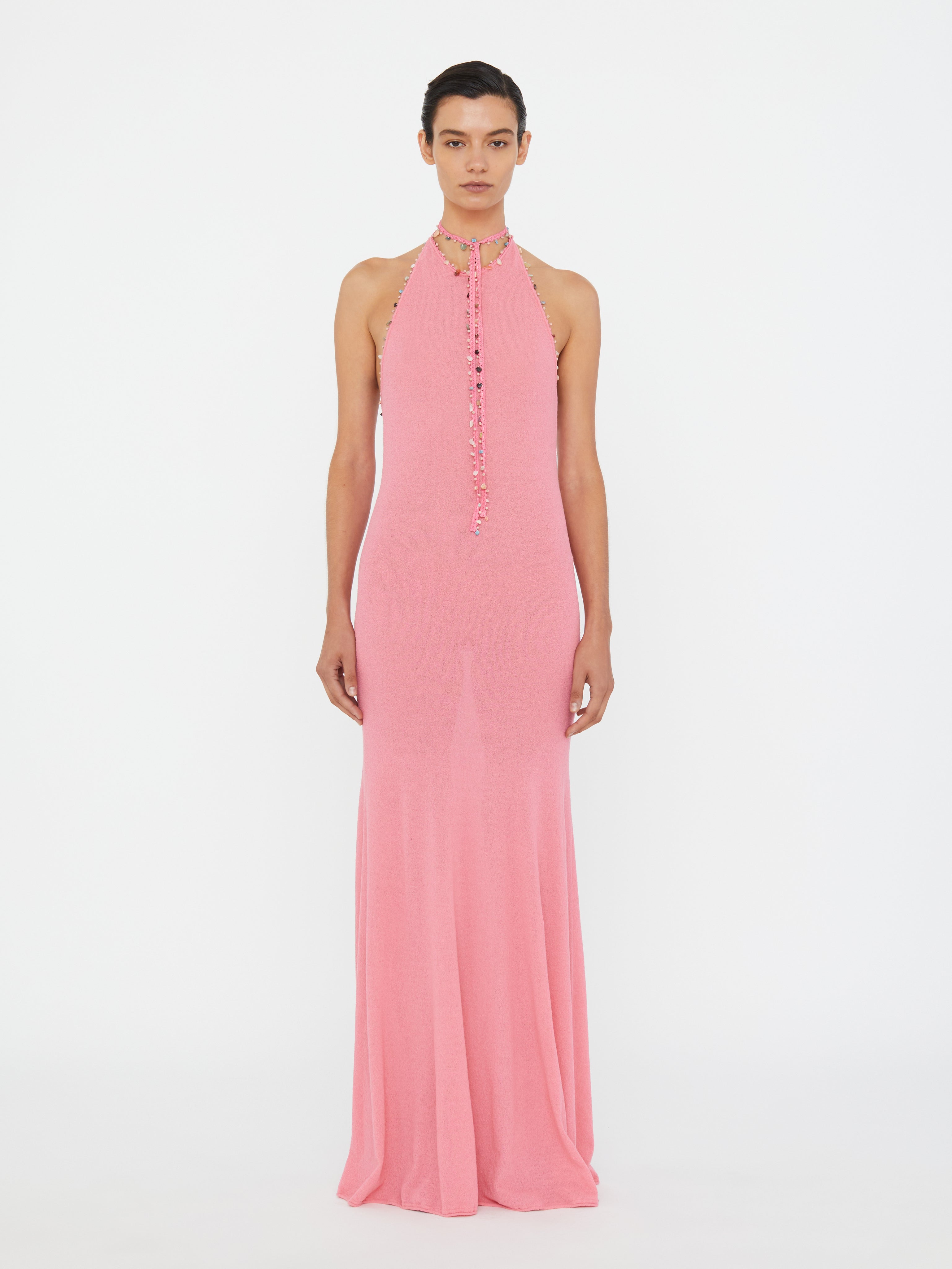 Beach Quartz Halter Dress