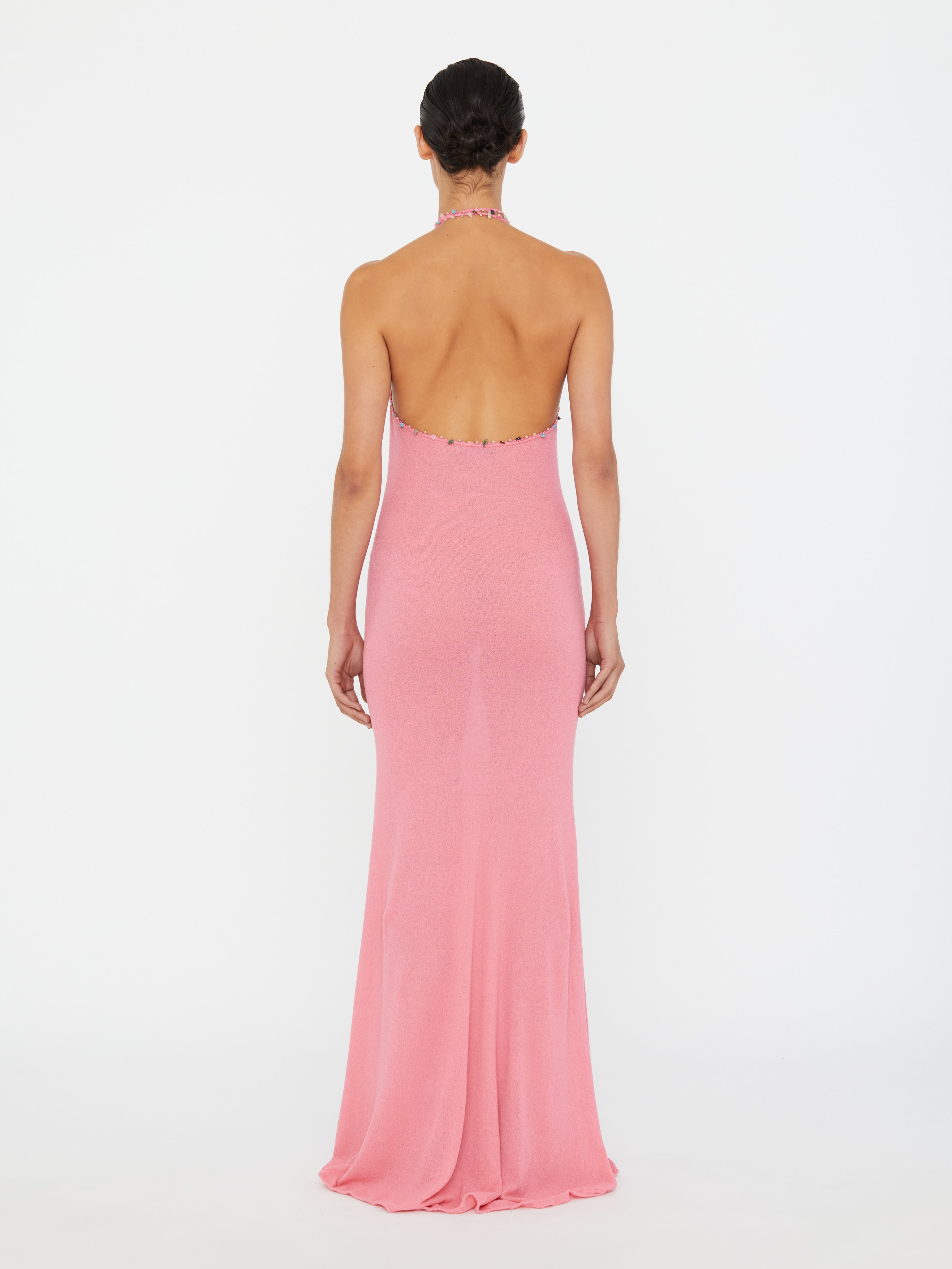 Beach Quartz Halter Dress