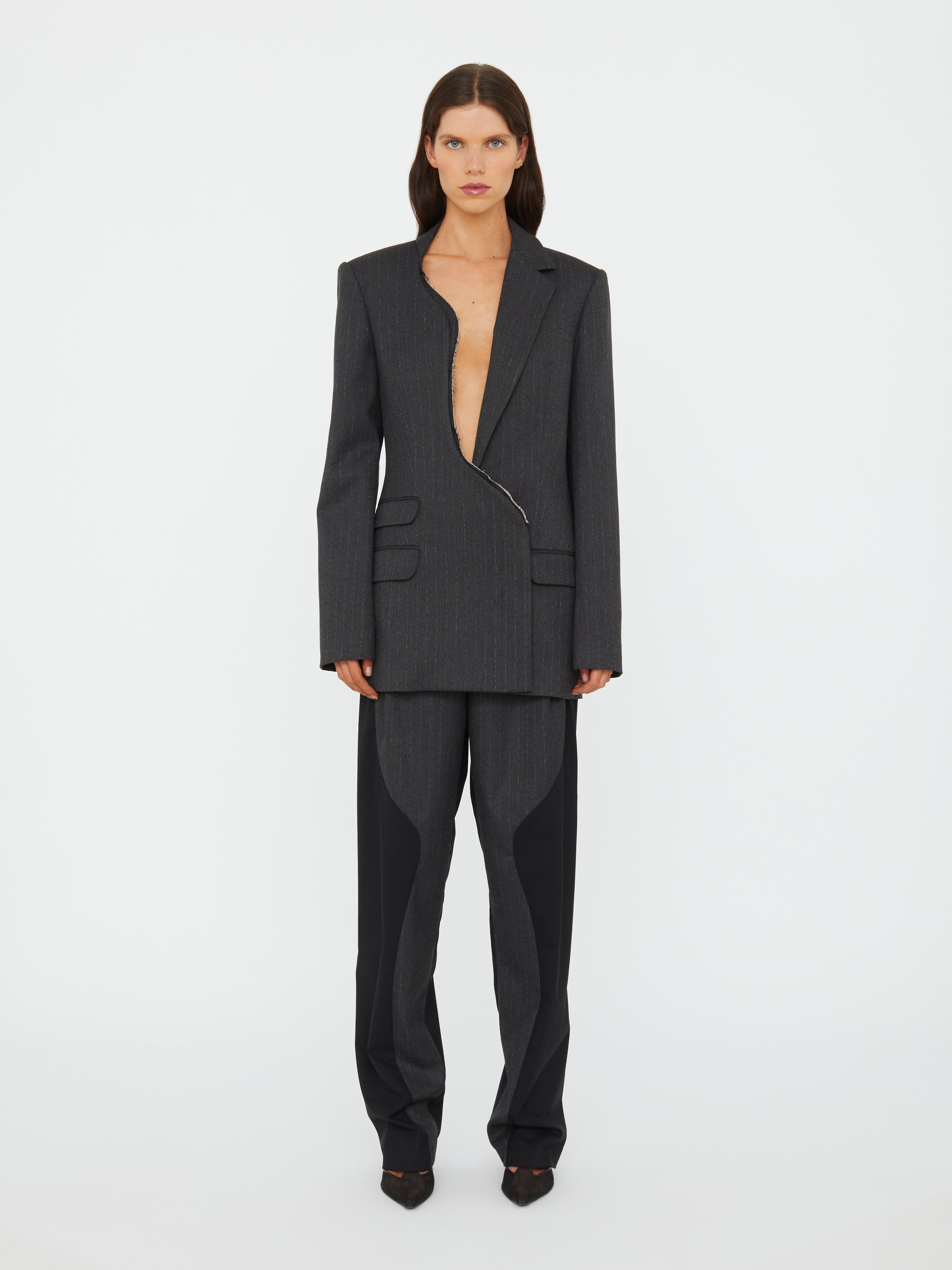 Torrent Pinstripe Blazer