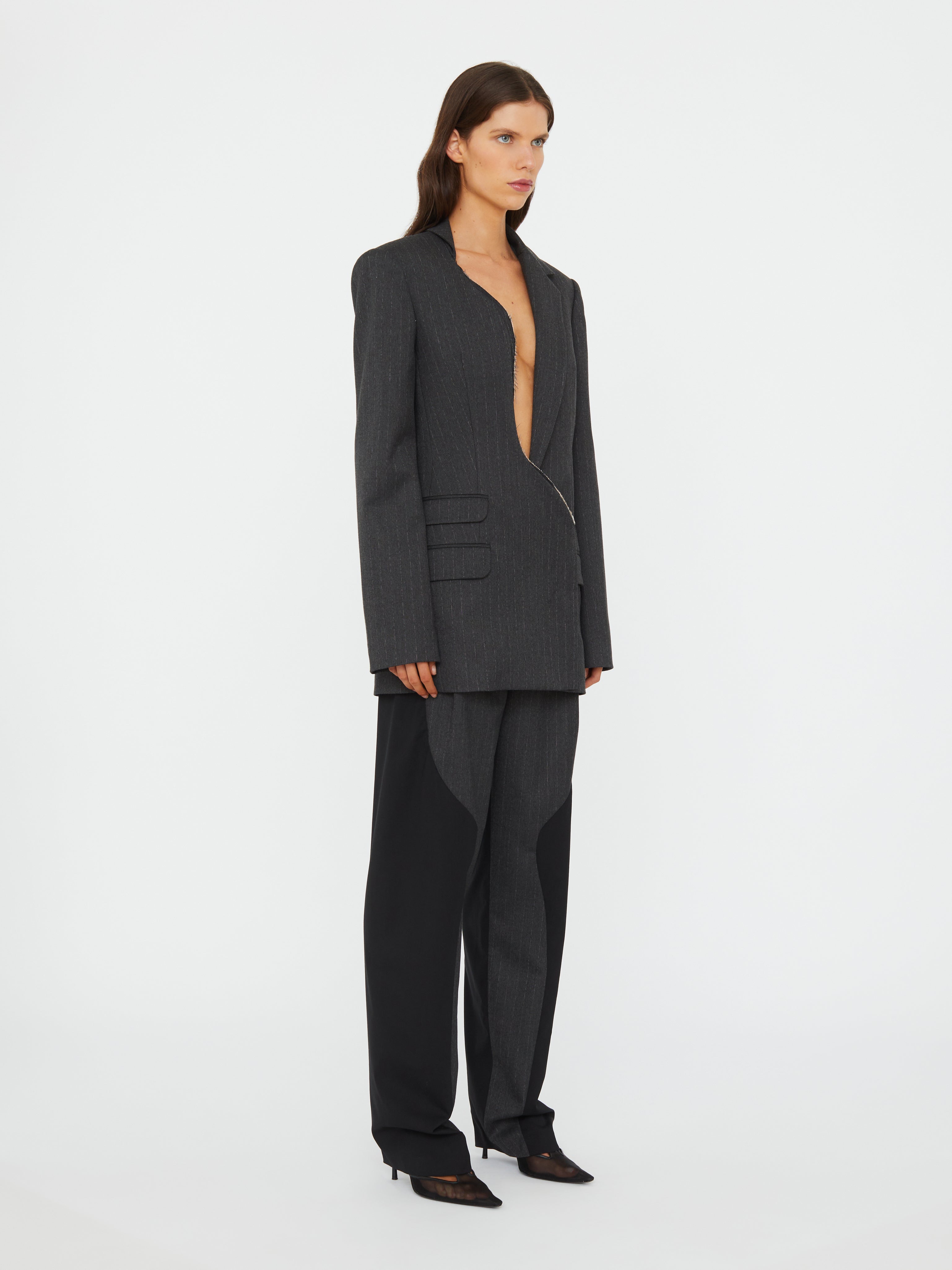 Torrent Pinstripe Blazer
