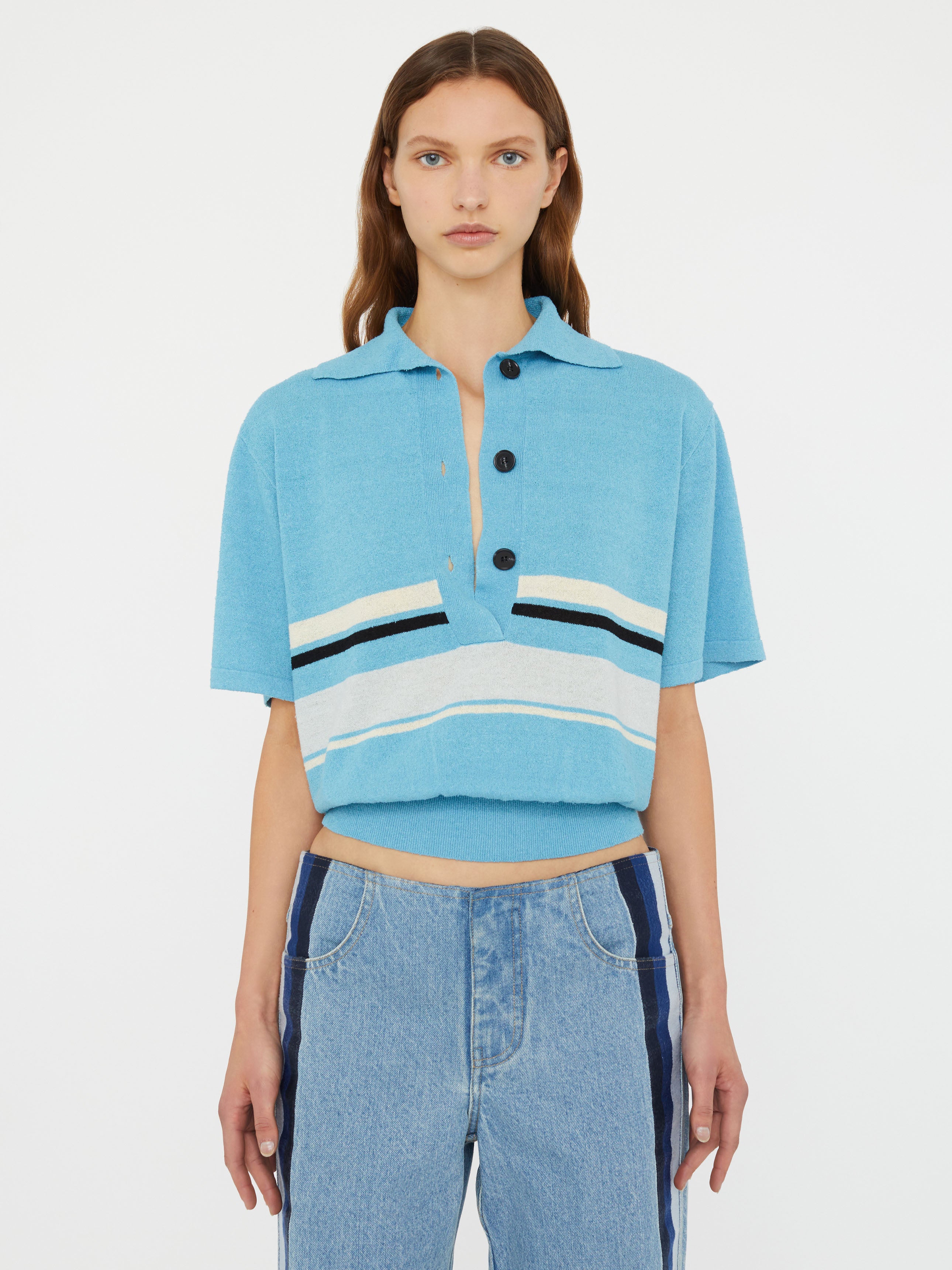 Straccio Knitted Clean Polo