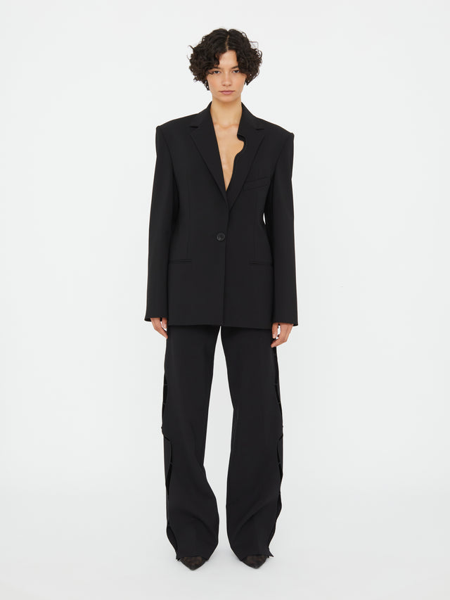 Bitten Wool Blazer