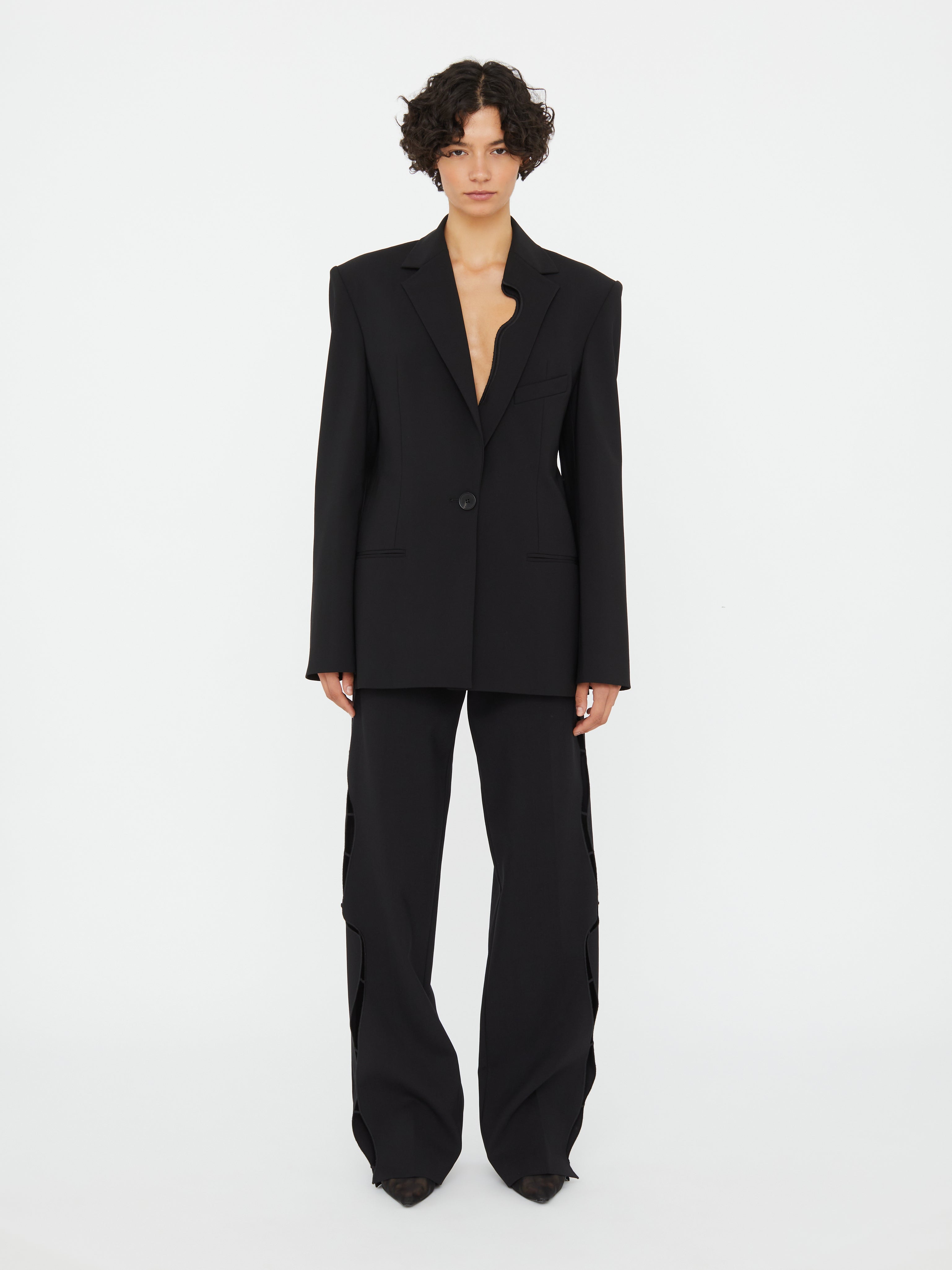 Bitten Wool Blazer