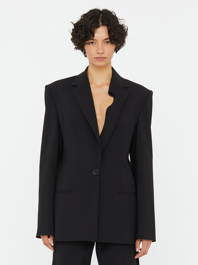 Bitten Wool Blazer