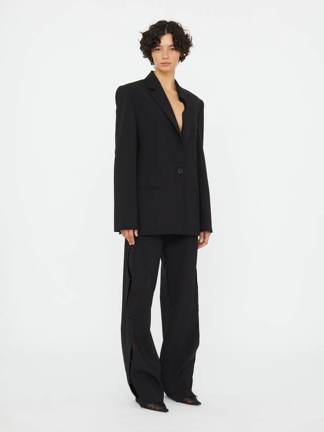 Bitten Wool Blazer