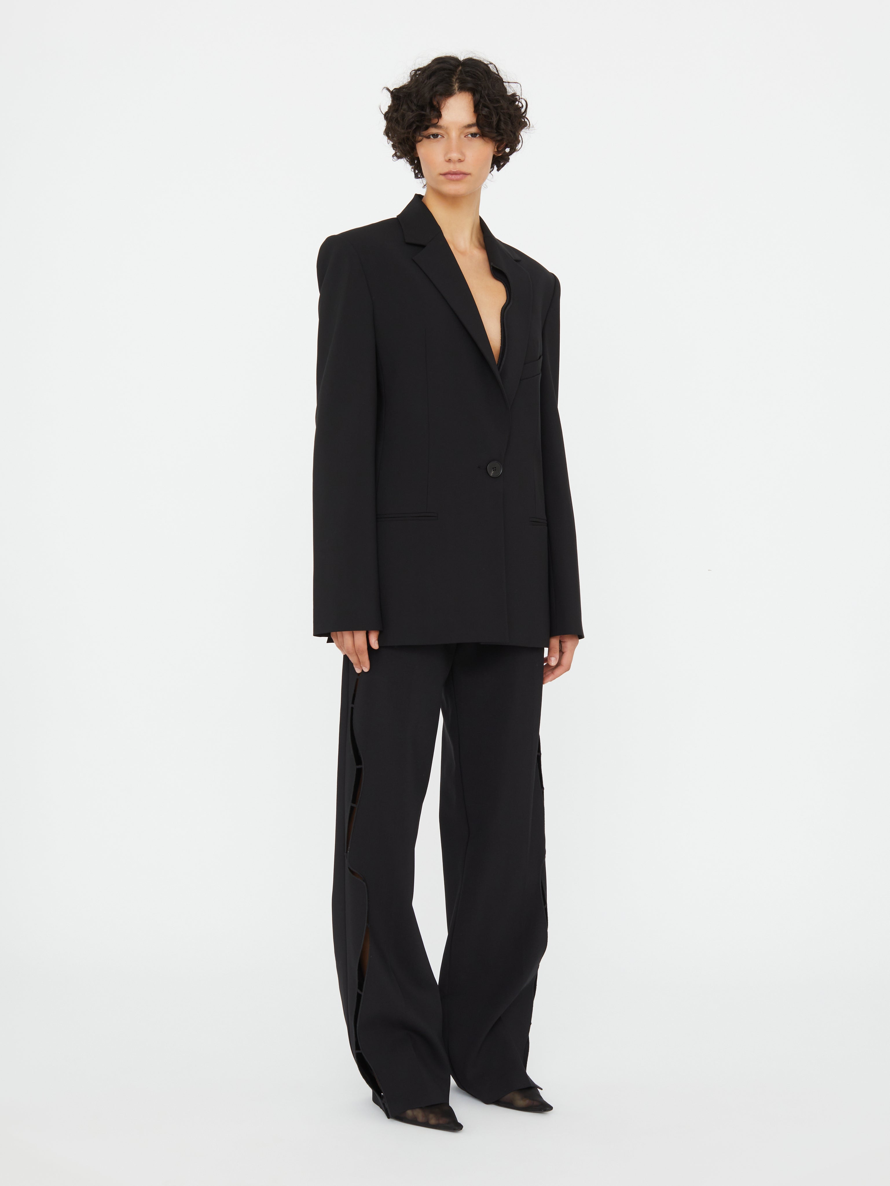 Bitten Wool Blazer