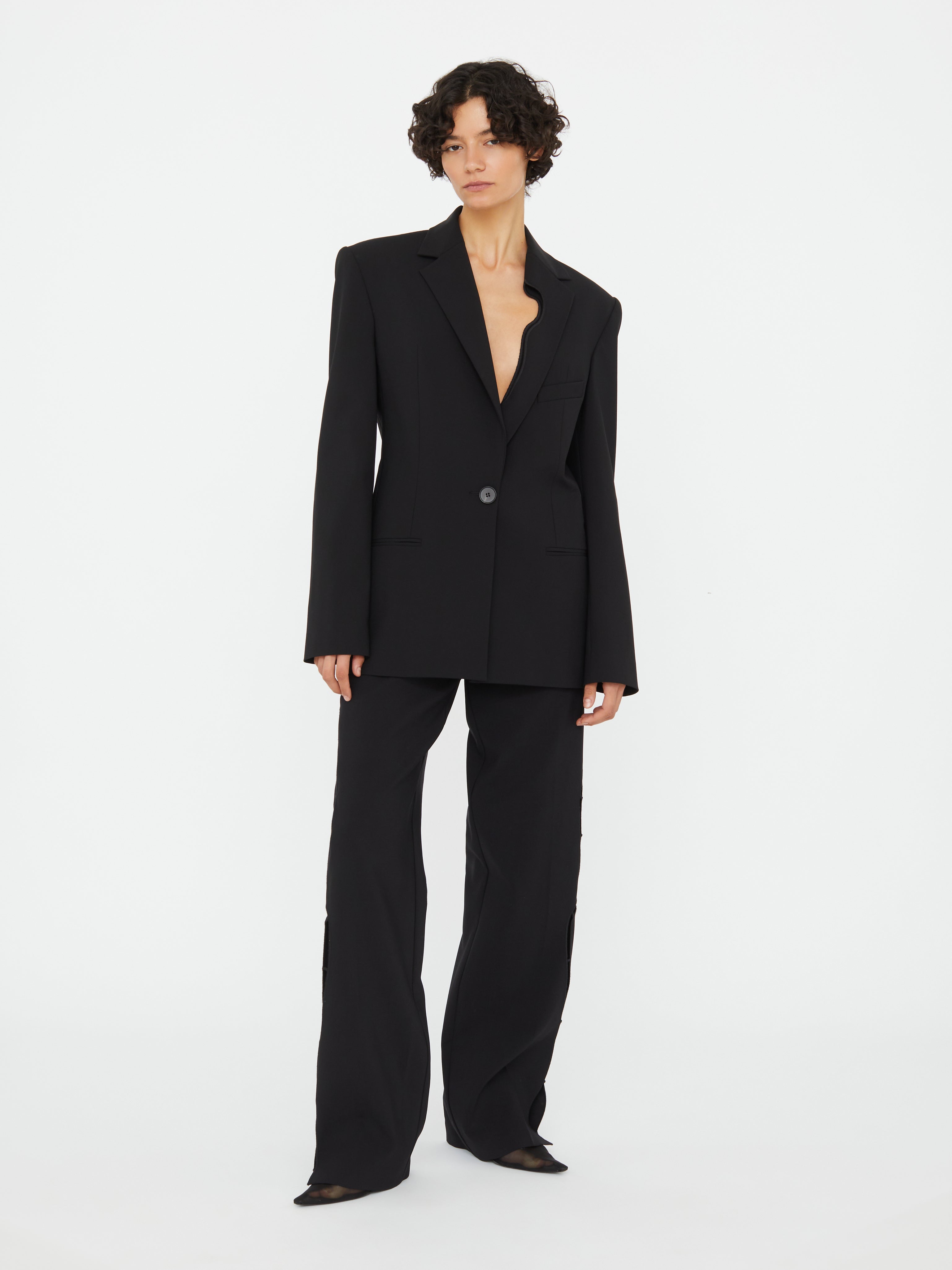 Bitten Wool Blazer