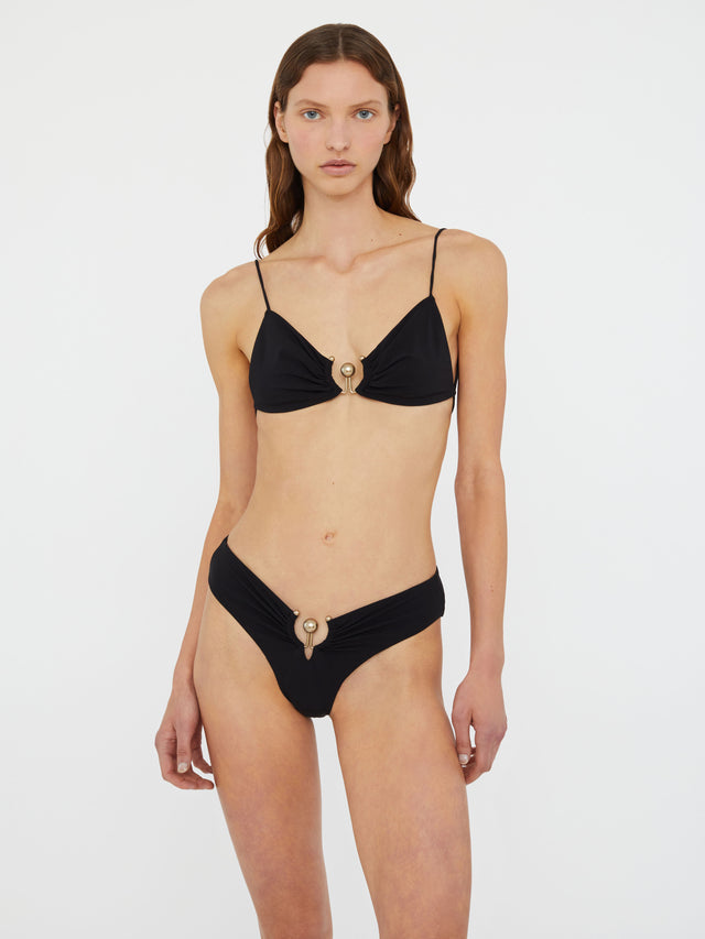 Ruched Orbit High Brief