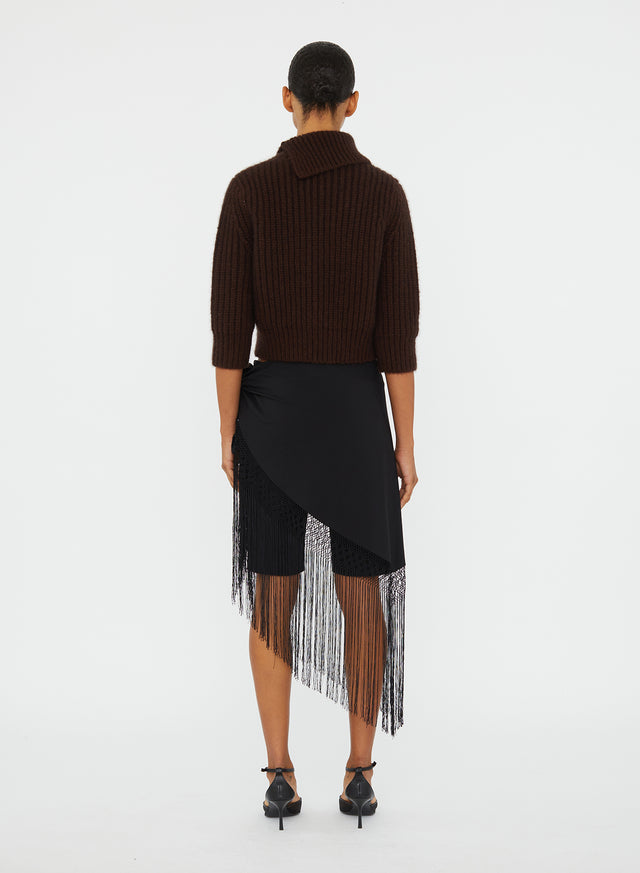 Unravel Macrame Wrap Short
