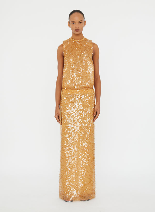 Illuminate Sequin Separation Gown