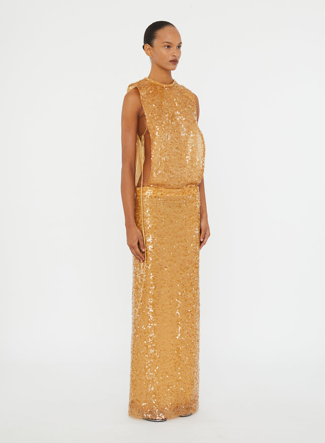 Illuminate Sequin Seperation Gown