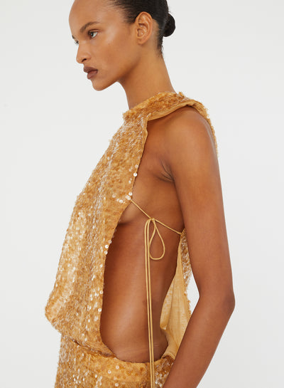 Illuminate Sequin Separation Gown