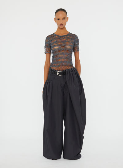Cocoon Taffeta Trouser