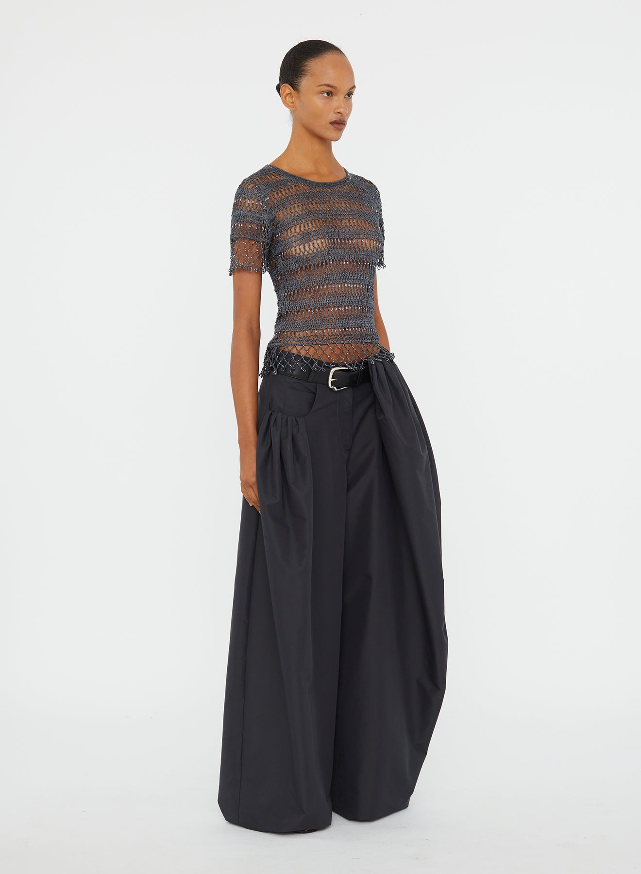 Cocoon Taffeta Trouser