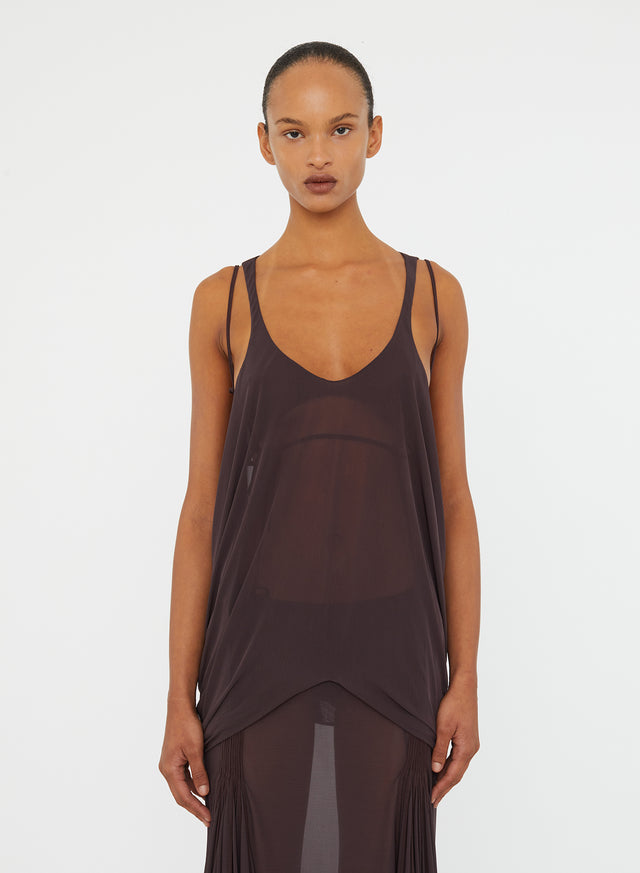Solea Suspension Macrame Knot Tank Dress