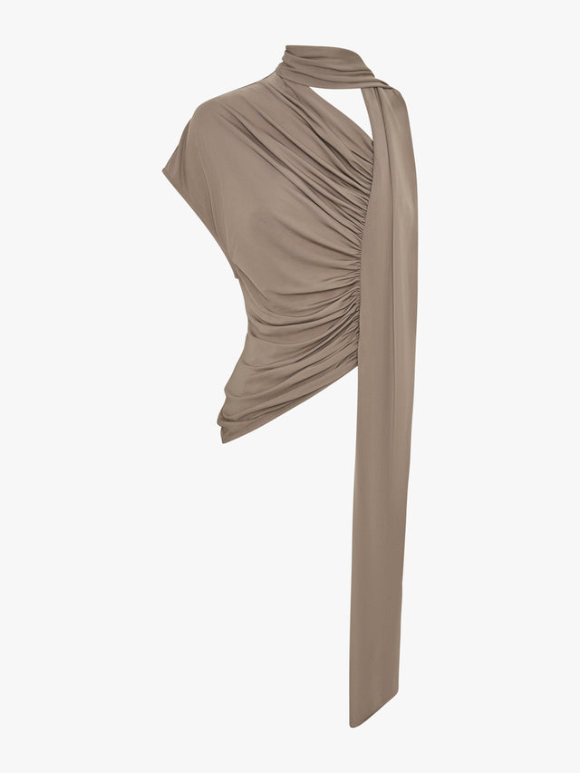 Vienna Jersey Scarf Top