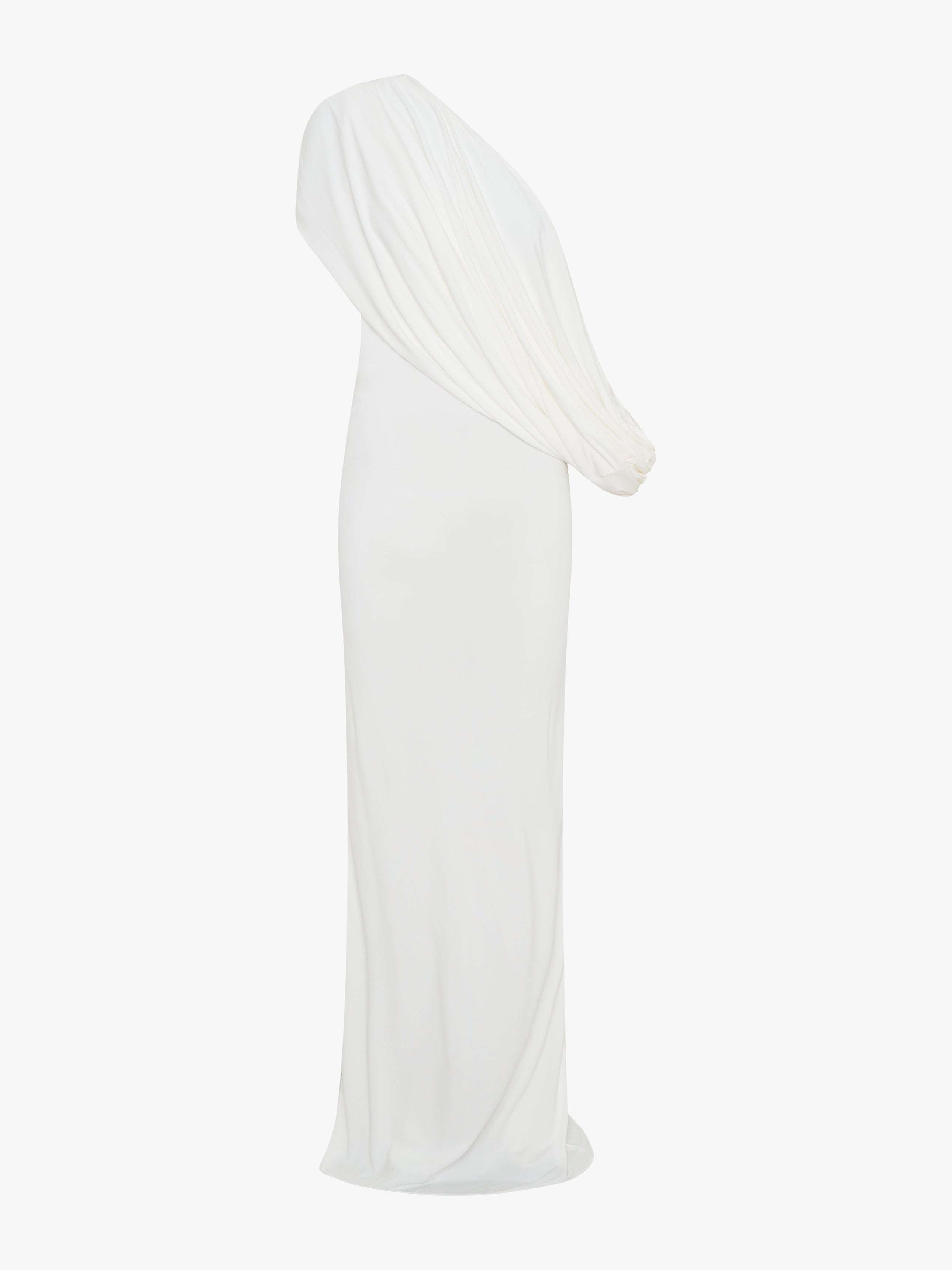 Aiba Draped Jersey Tee Dress