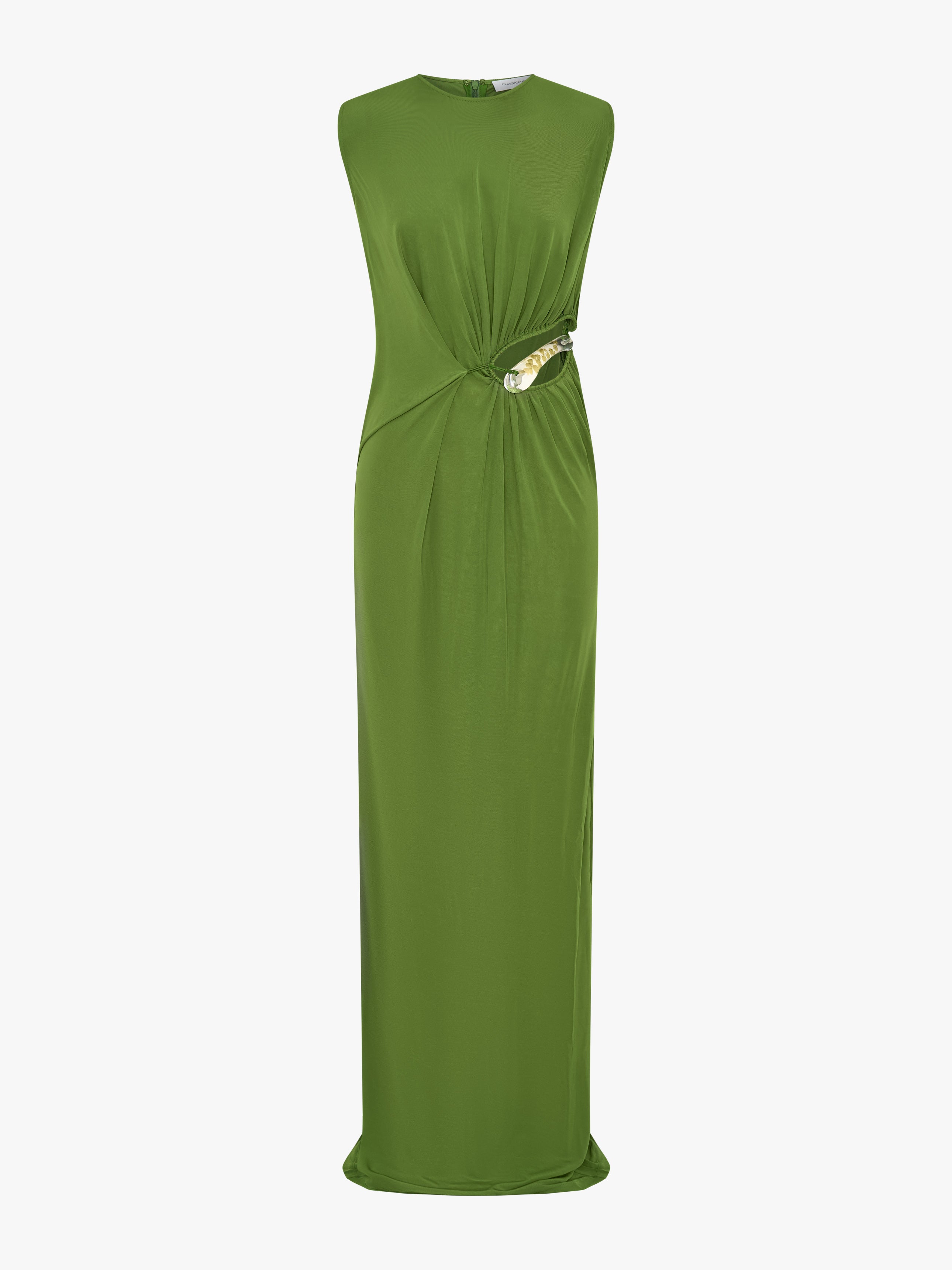 Encased Nature Suspended Jersey Tank Dress
