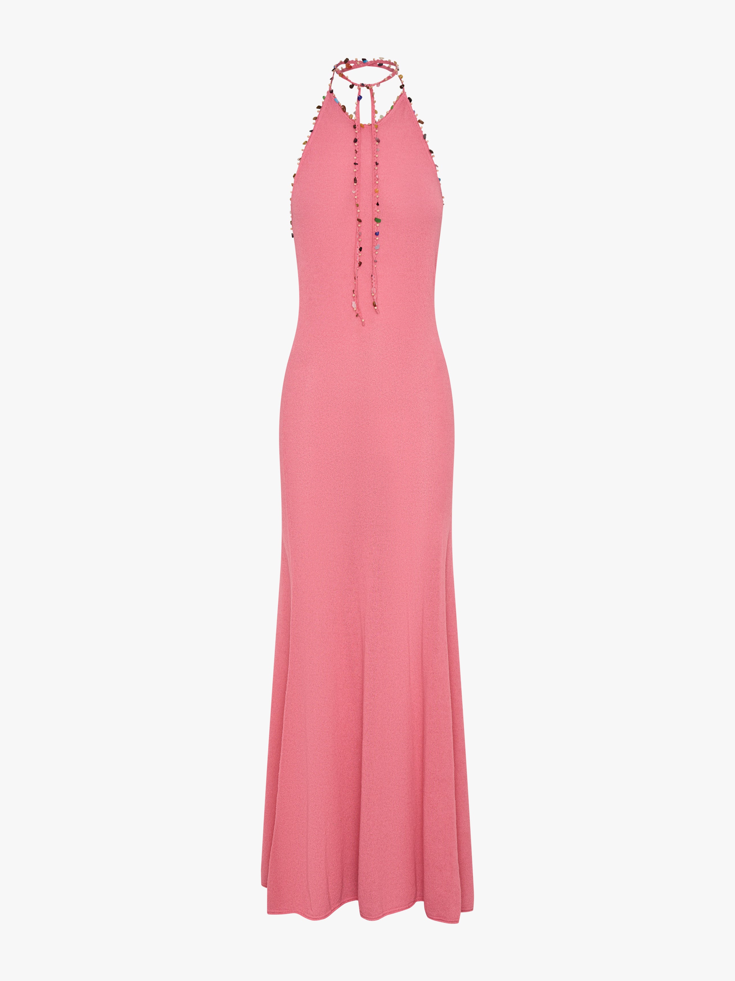 Beach Quartz Halter Dress