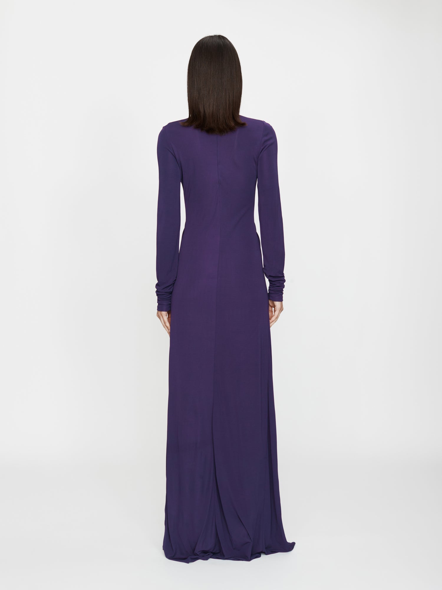 Arced Palm Long Sleeve Dress