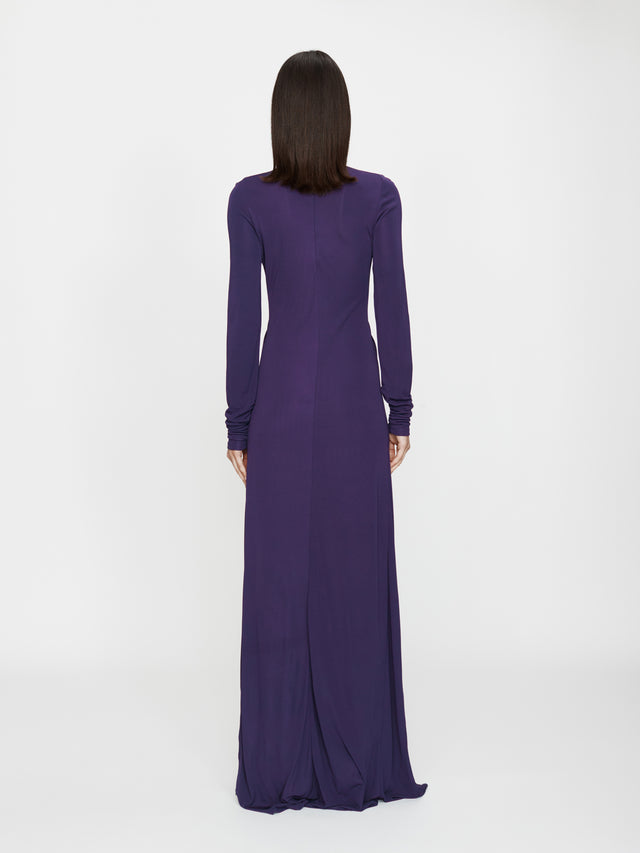Arced Palm Long Sleeve Dress