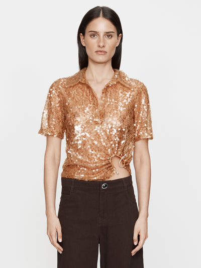 Illuminate Sequin Polo
