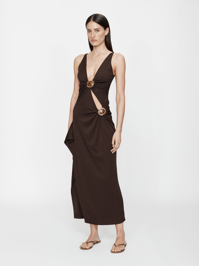 Mineral Stone Cascade Tank Dress