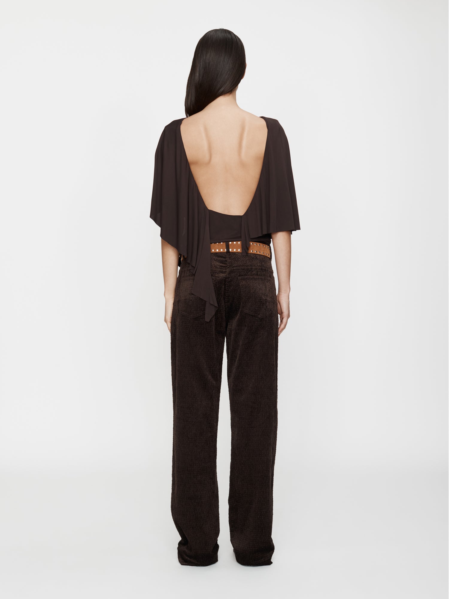 Ava Sateen Corduroy Jean