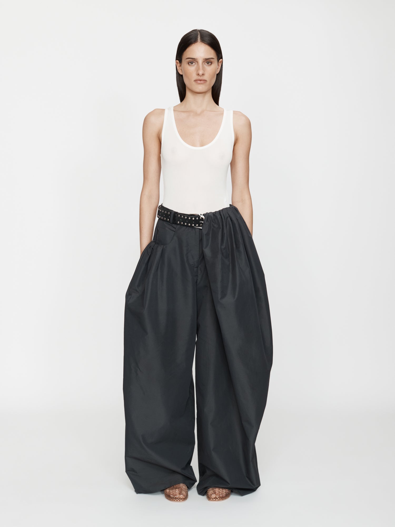 Cocoon Taffeta Trouser