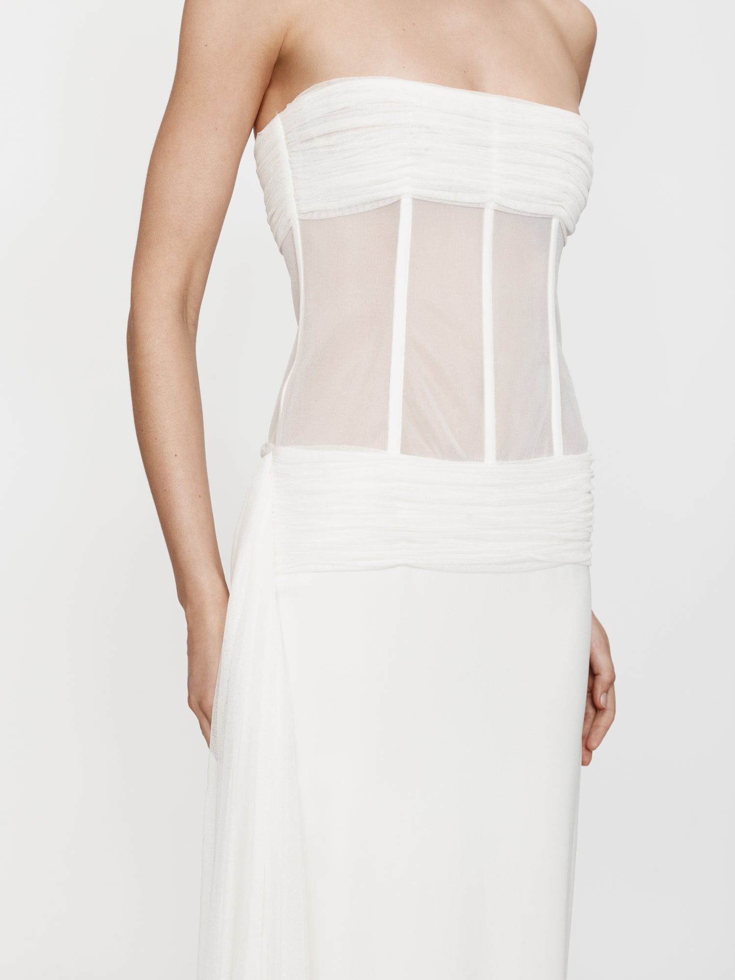 Veiled Corset Dress